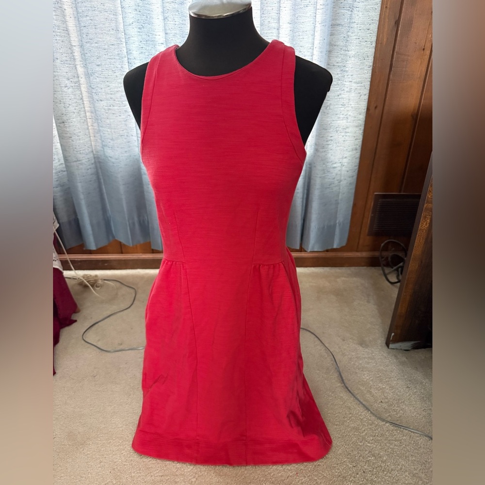 Madewell sleeveless dress with pockets